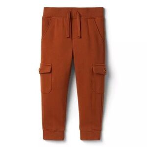 Janie & Jack Rust Cargo Joggers